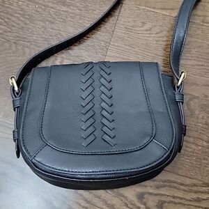 Crossbody bag with braided detail